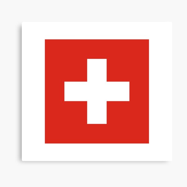 Item preview, switzerland flag designed and sold by designsbysamantha.