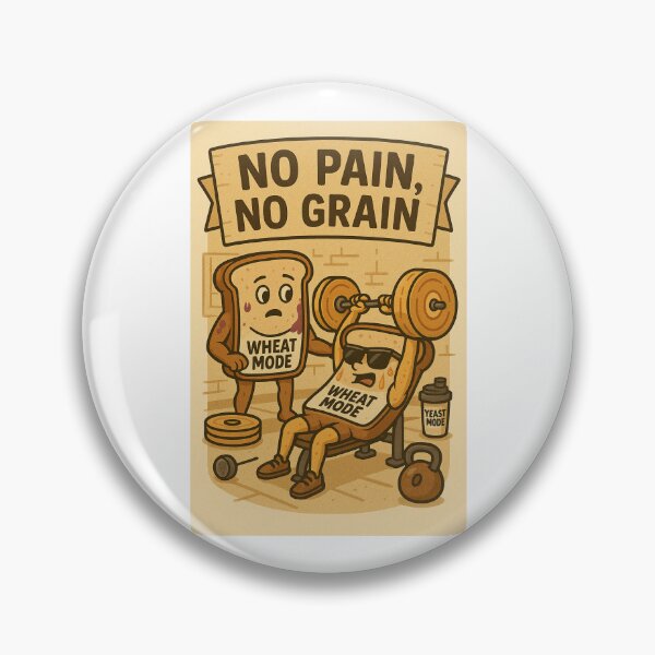 Item preview, No pain no gain designed and sold by Ron Swansong.