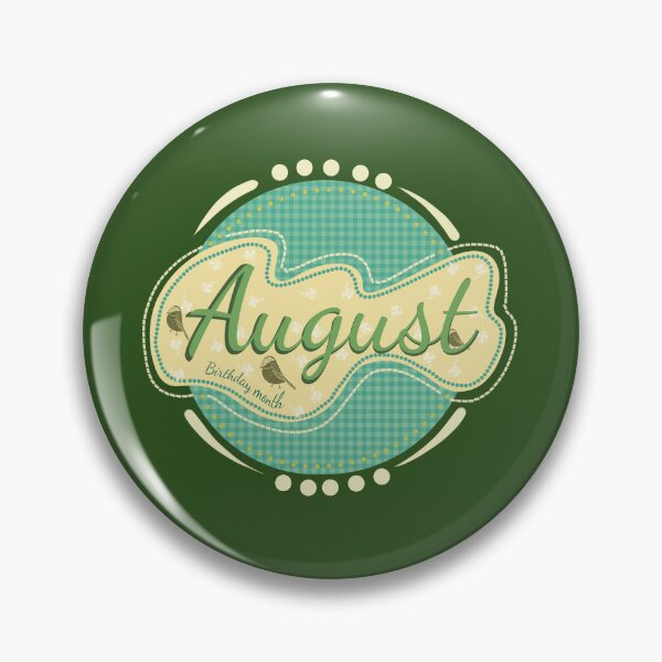 Item preview, August Baby – Cute Birthday Month Typography Art designed and sold by Creative_verse108.