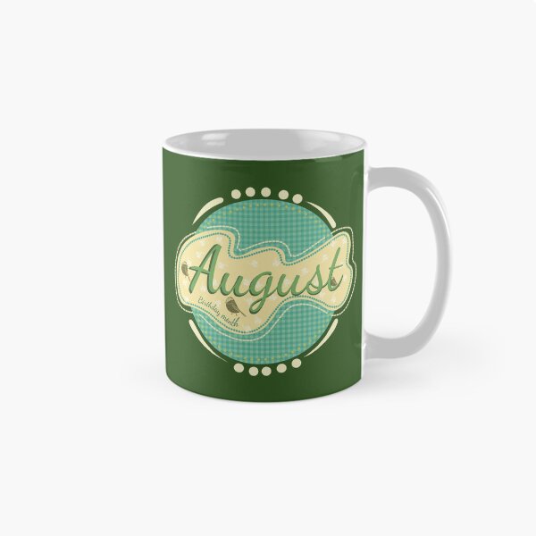 Item preview, August Baby – Cute Birthday Month Typography Art designed and sold by Creative_verse108.