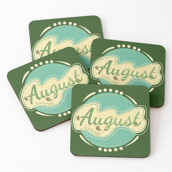 Item preview, August Baby – Cute Birthday Month Typography Art designed and sold by Creative_verse108.