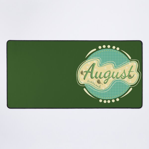 Item preview, August Baby – Cute Birthday Month Typography Art designed and sold by Creative_verse108.