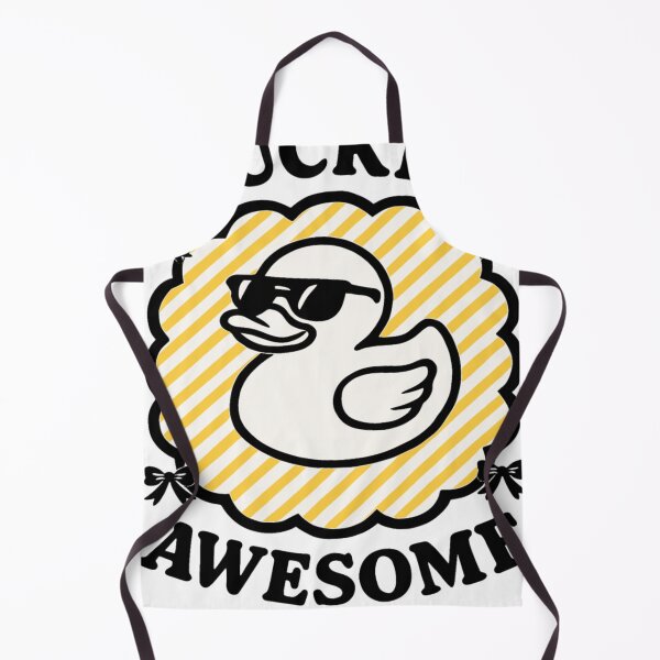 Item preview, Ducking Awesome Yellow Duck With Sunglasses Funny Duckling designed and sold by KitonicTees.