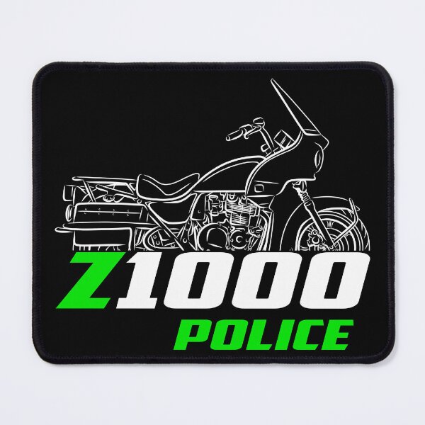 Item preview, Kawasaki Z1000C Police 1978-1981 for bikers, Motorcycle designed and sold by ThrottleArts.