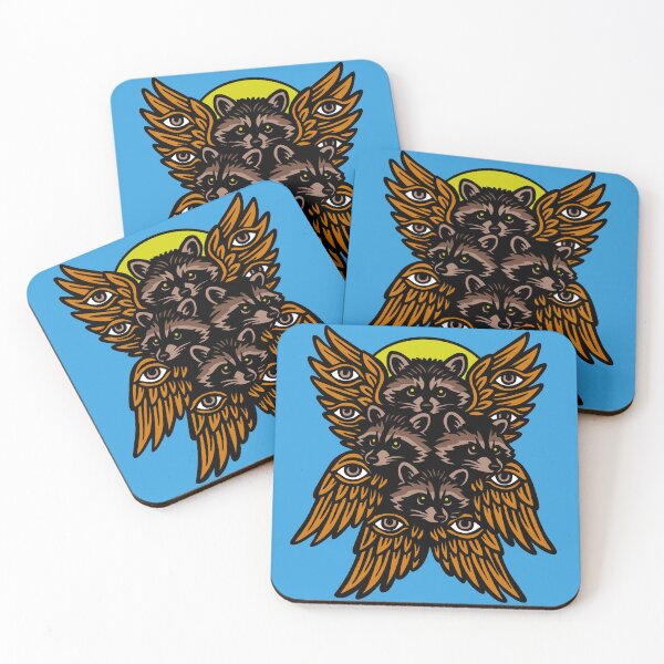 Item preview, Biblically accurate raccoon angel  designed and sold by iakhosi.