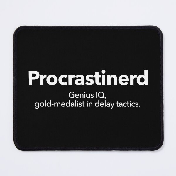 Item preview, Procrastinerd designed and sold by Textitude.