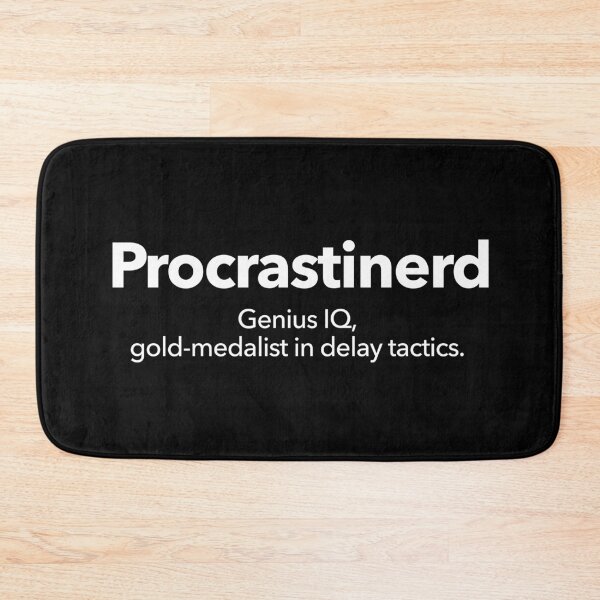Item preview, Procrastinerd designed and sold by Textitude.
