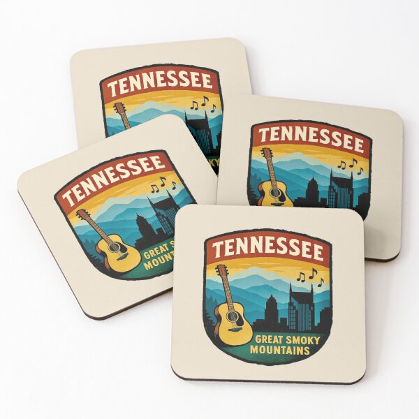 Item preview, Tennessee - Great Smoky Mountains & Music Vibes designed and sold by Myra365Art.
