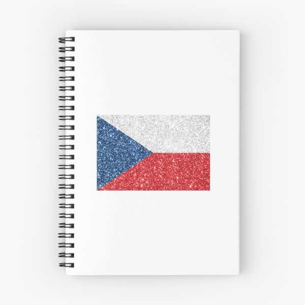 Item preview, czech republic glitter flag designed and sold by designsbysamantha.