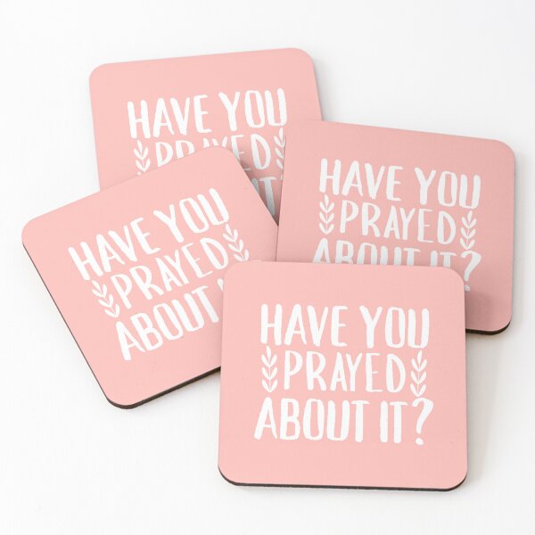 Item preview, Have you prayed about it? Light pink designed and sold by LRM_ artz.