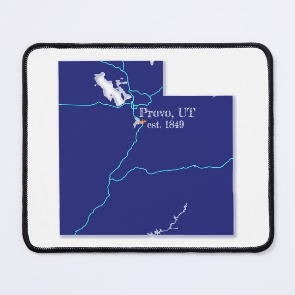 Item preview, Provo, UT [Blue] designed and sold by PhilbonianDezin.