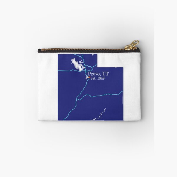Item preview, Provo, UT [Blue] designed and sold by PhilbonianDezin.