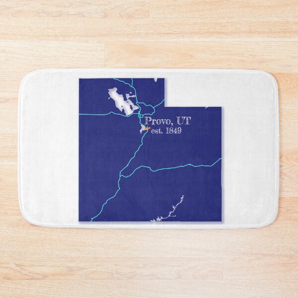 Item preview, Provo, UT [Blue] designed and sold by PhilbonianDezin.