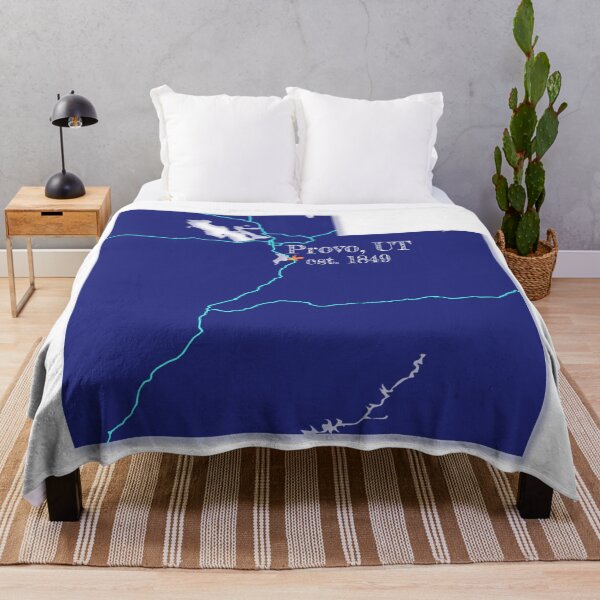 Item preview, Provo, UT [Blue] designed and sold by PhilbonianDezin.