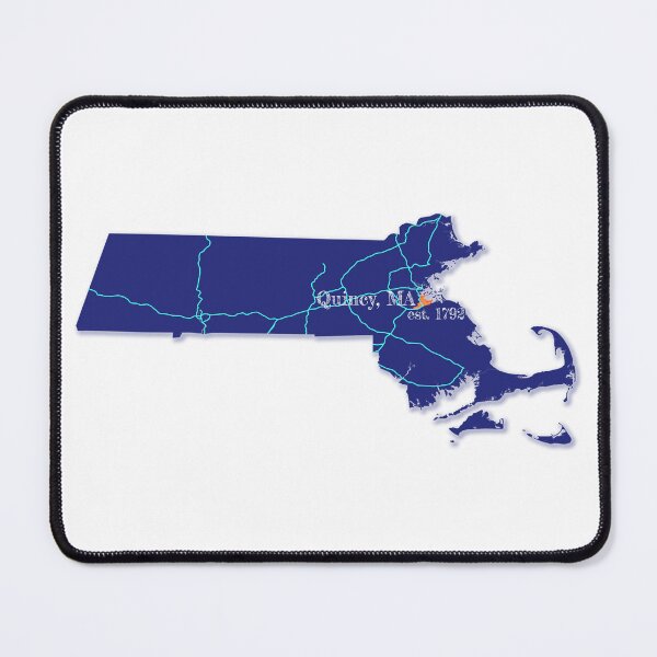 Item preview, Quincy, MA [Blue] designed and sold by PhilbonianDezin.