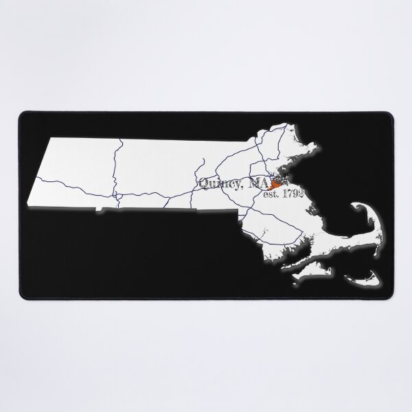 Item preview, Quincy, MA [White] designed and sold by PhilbonianDezin.