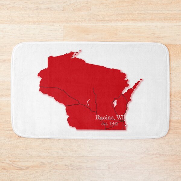Item preview, Racine, WI [Red] designed and sold by PhilbonianDezin.