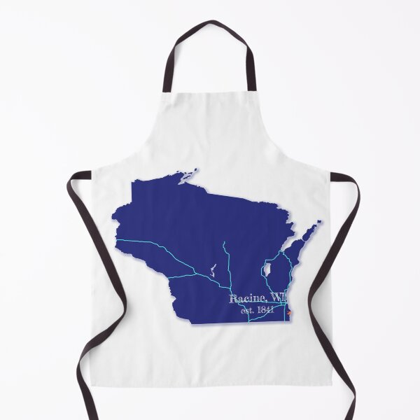 Item preview, Racine, WI [Blue] designed and sold by PhilbonianDezin.