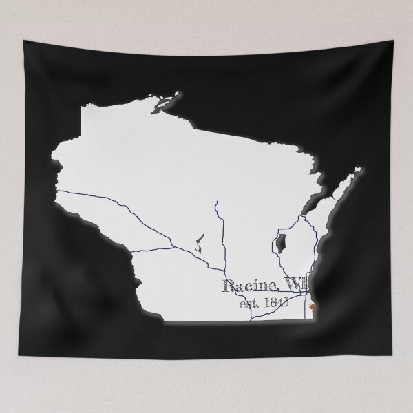 Item preview, Racine, WI [White] designed and sold by PhilbonianDezin.