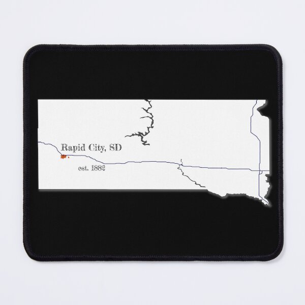Item preview, Rapid City, SD [White] designed and sold by PhilbonianDezin.