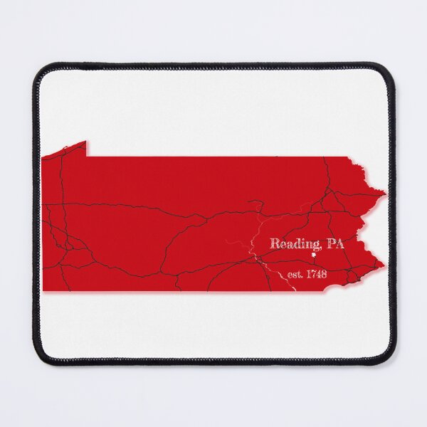 Item preview, Reading, PA [Red] designed and sold by PhilbonianDezin.