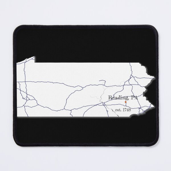 Item preview, Reading, PA [White] designed and sold by PhilbonianDezin.