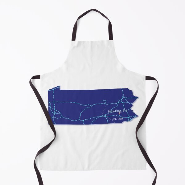 Item preview, Reading, PA [Blue] designed and sold by PhilbonianDezin.
