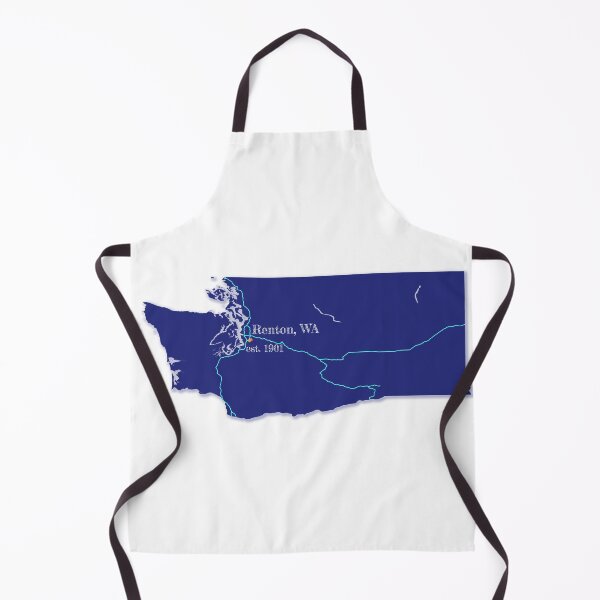 Item preview, Renton, WA [Blue] designed and sold by PhilbonianDezin.