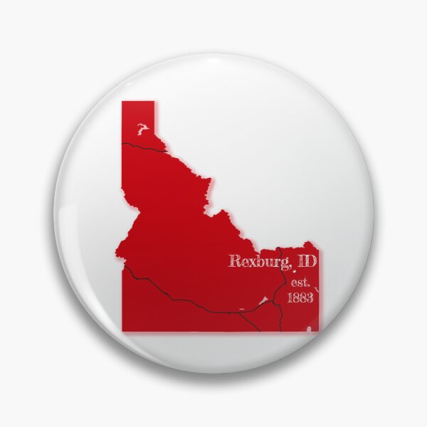 Item preview, Rexburg, ID [Red] designed and sold by PhilbonianDezin.
