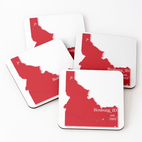 Item preview, Rexburg, ID [Red] designed and sold by PhilbonianDezin.