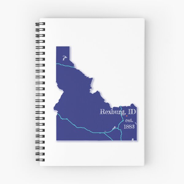 Item preview, Rexburg, ID [Blue] designed and sold by PhilbonianDezin.