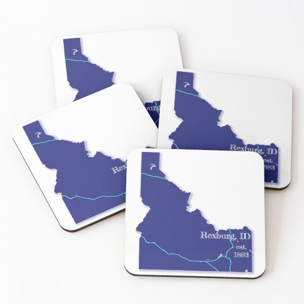 Item preview, Rexburg, ID [Blue] designed and sold by PhilbonianDezin.