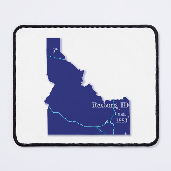 Item preview, Rexburg, ID [Blue] designed and sold by PhilbonianDezin.