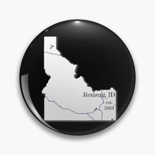 Item preview, Rexburg, ID [White] designed and sold by PhilbonianDezin.