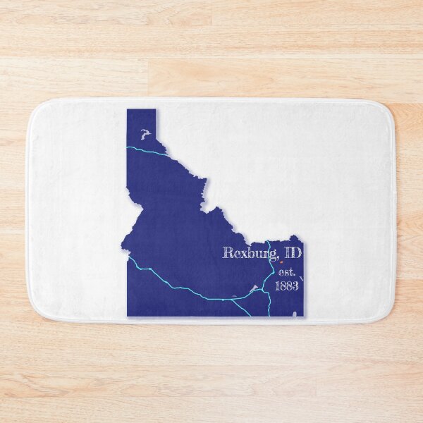 Item preview, Rexburg, ID [Blue] designed and sold by PhilbonianDezin.