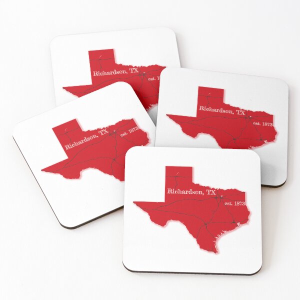 Item preview, Richardson, TX [Red] designed and sold by PhilbonianDezin.
