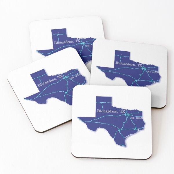 Item preview, Richardson, TX [Blue] designed and sold by PhilbonianDezin.