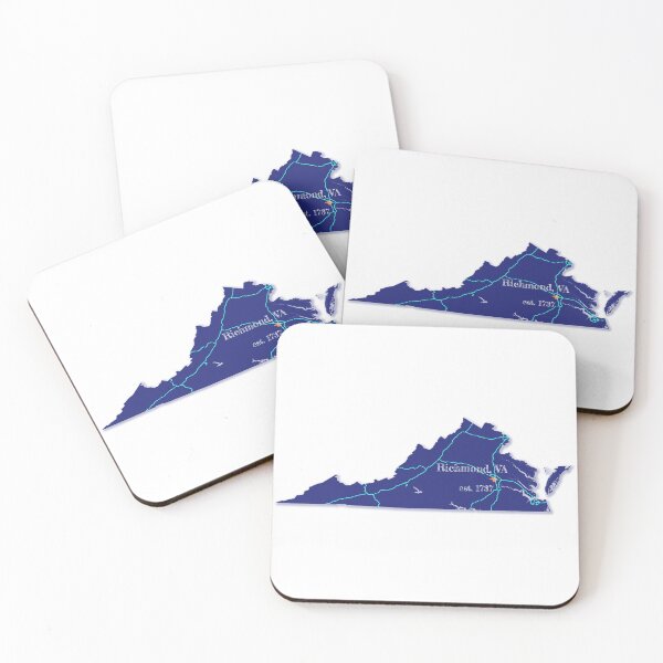 Item preview, Richmond, VA [Blue] designed and sold by PhilbonianDezin.