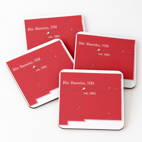 Item preview, Rio Rancho, NM [Red] designed and sold by PhilbonianDezin.