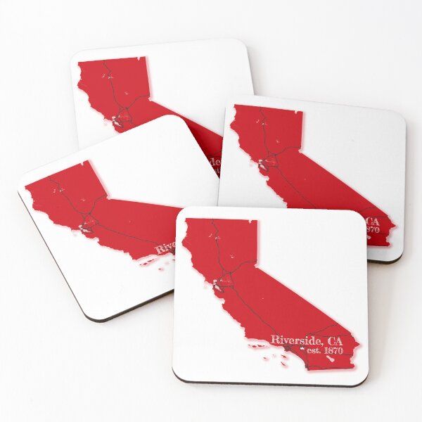 Item preview, Riverside, CA [Red] designed and sold by PhilbonianDezin.