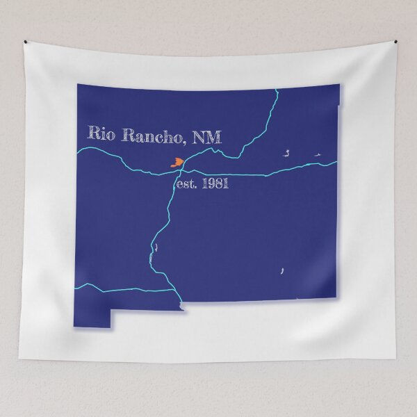 Item preview, Rio Rancho, NM [Blue] designed and sold by PhilbonianDezin.