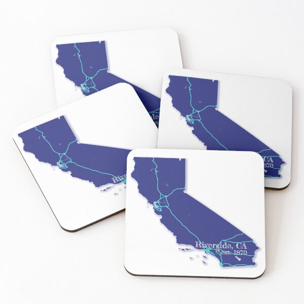 Item preview, Riverside, CA [Blue] designed and sold by PhilbonianDezin.