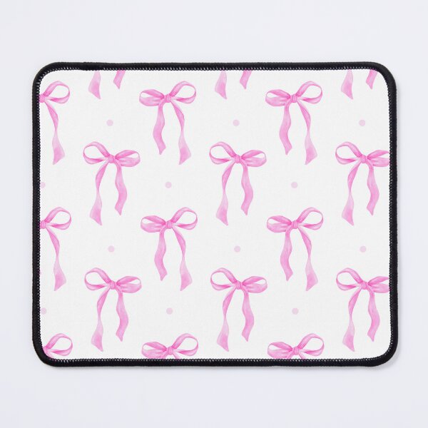 Item preview, Pink Watercolor Preppy Bow Pattern designed and sold by Lyrical Little Things.