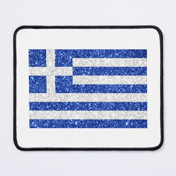 Item preview, greece glitter flag designed and sold by designsbysamantha.