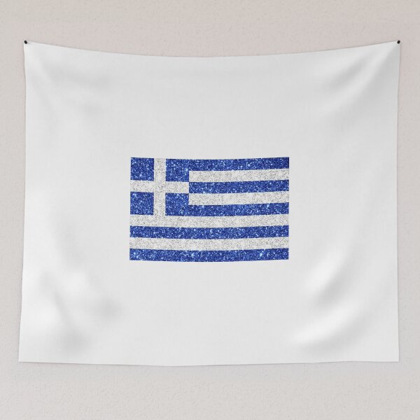 Item preview, greece glitter flag designed and sold by designsbysamantha.