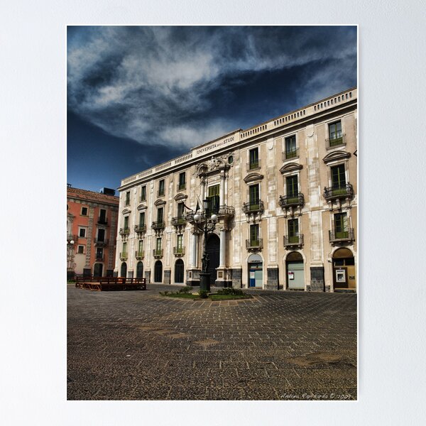 Palazzo San Giuliano, Catania Poster