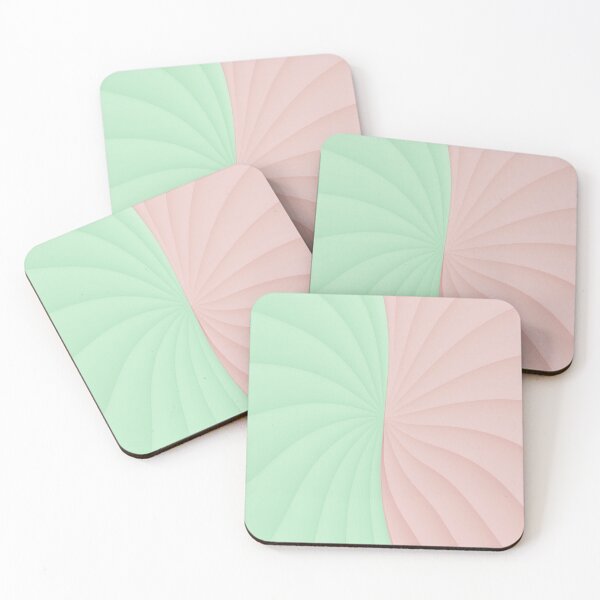 Item preview, Soft Wave Contrast — Minimal Pastel Abstract Design designed and sold by Bellassi.