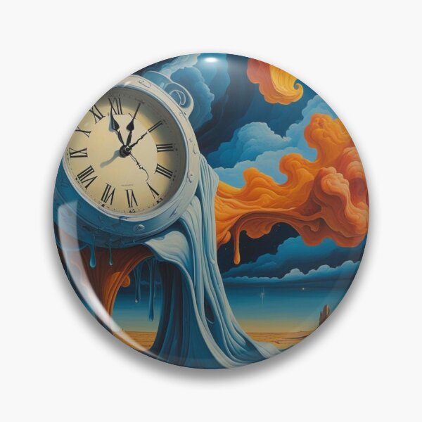 Item preview, Surreal Art of Melting Clock designed and sold by Rue Market.