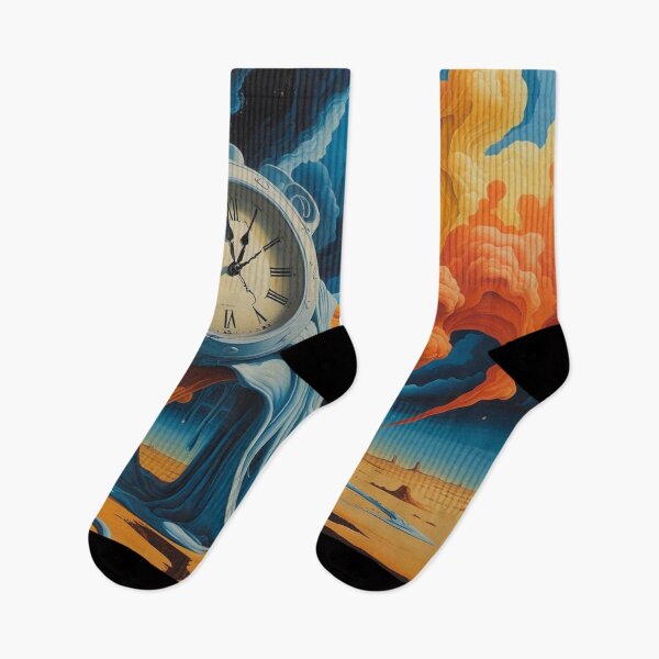 Item preview, Surreal Art of Melting Clock designed and sold by Rue Market.