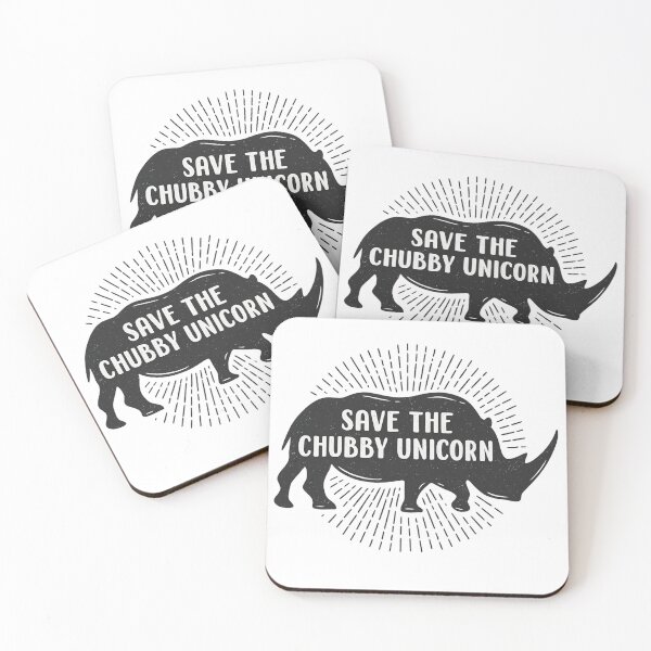 Item preview, Save the Chubby Unicorns Vintage Rhino designed and sold by haitrieuic96.